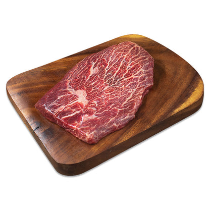 AUS WAGYU FLAT IRON STEAK 7mbs, slab
