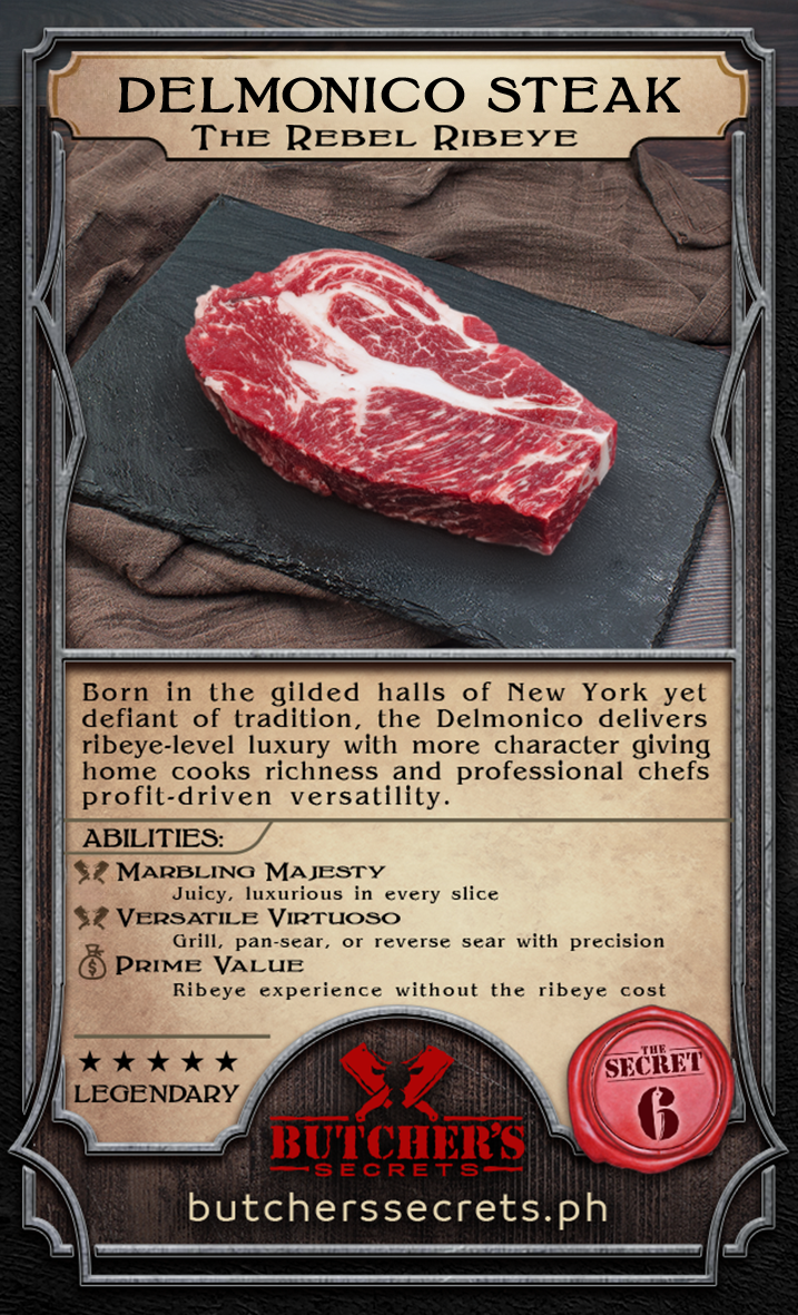 AUS WAGYU DELMONICO STEAK 7mbs