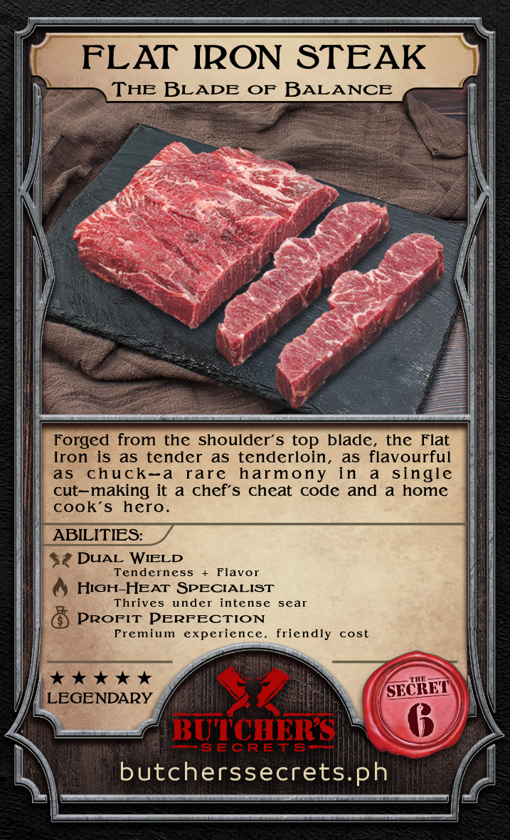 USDA ANGUS FLAT IRON – Butcher's Secrets - Main Image