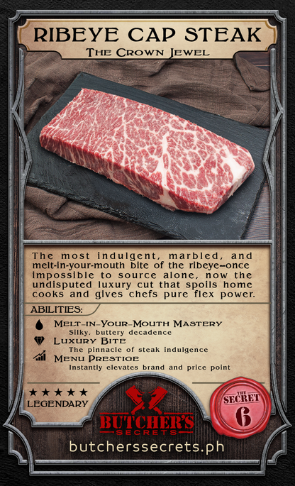 AUS WAGYU RIBEYE CAP 8-9mbs