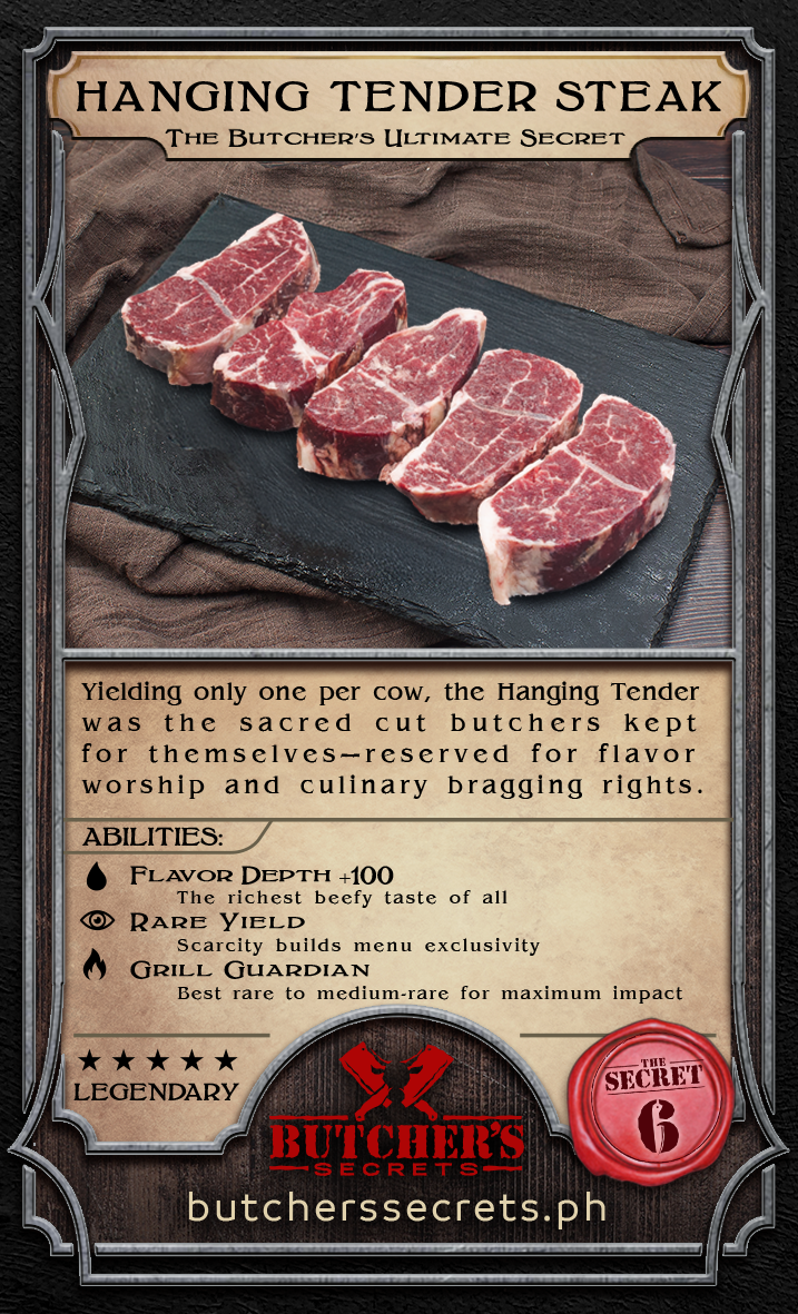 ANGUS PRIME HANGING TENDER STEAK