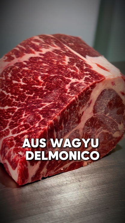 AUS WAGYU DELMONICO STEAK 7mbs