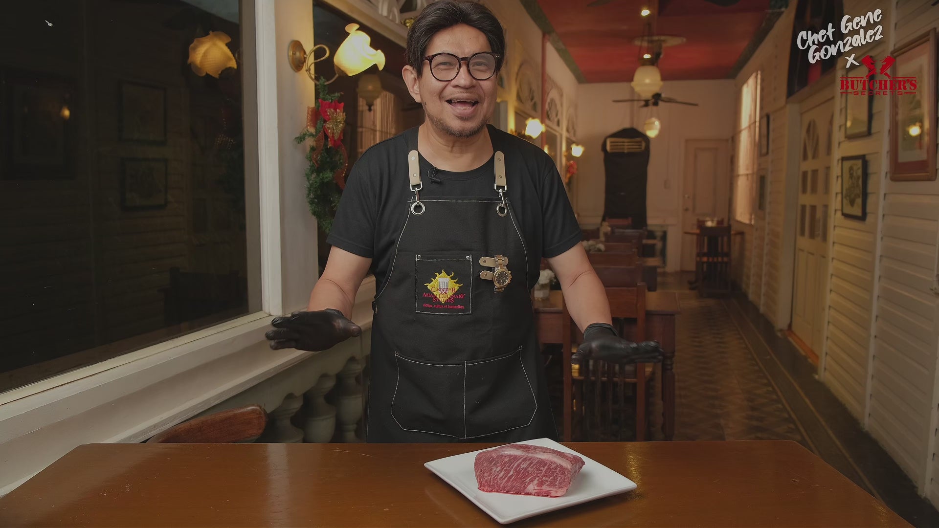 Load video: Chef Gene Gonzalez and Butcher's Secrets